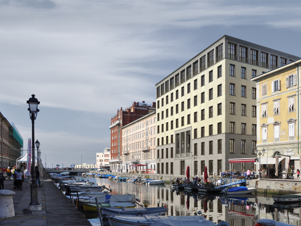 Grandhotel Triest Fassade