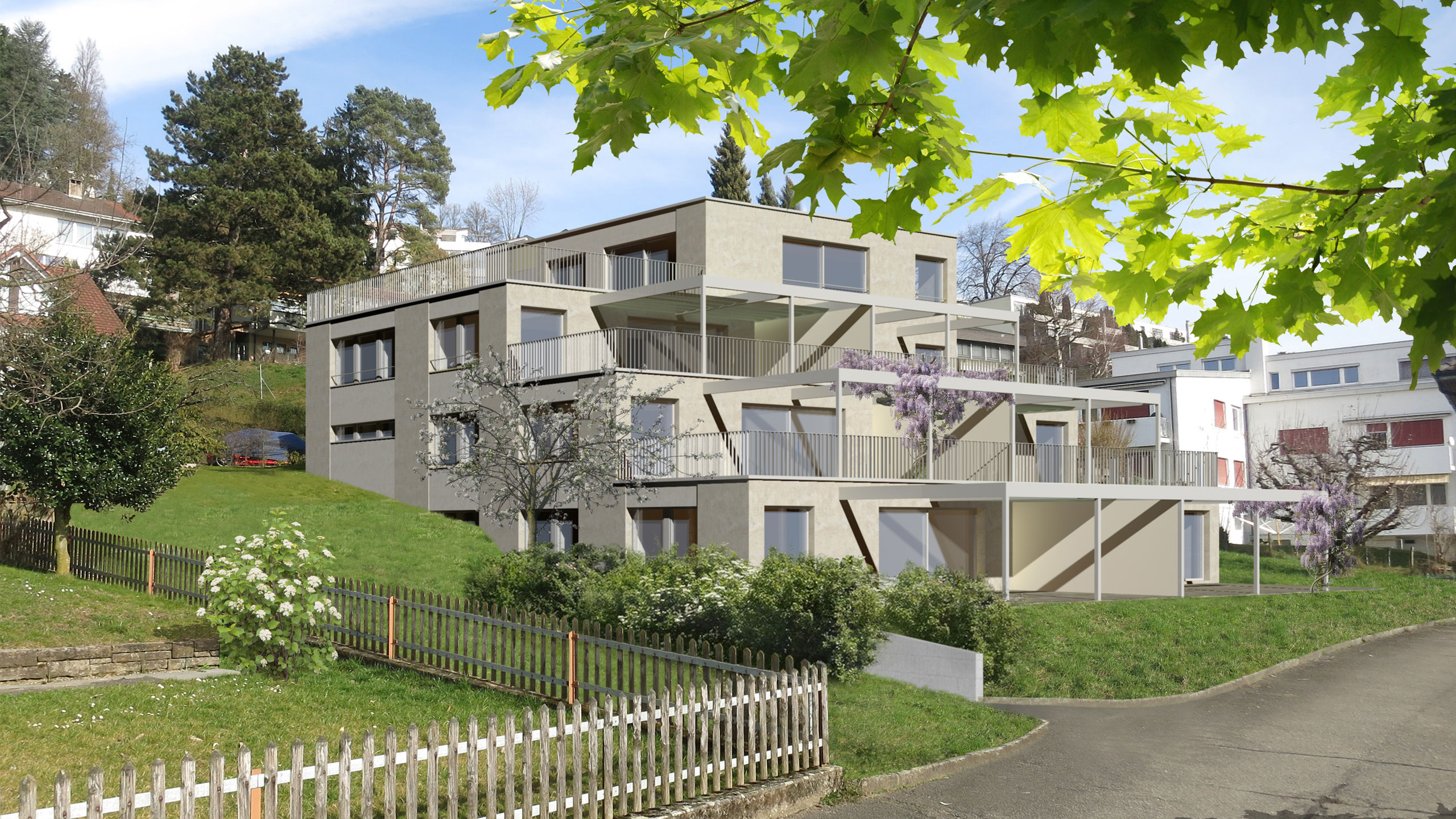 Neubau Mehrfamilienhaus Obersiggenthal