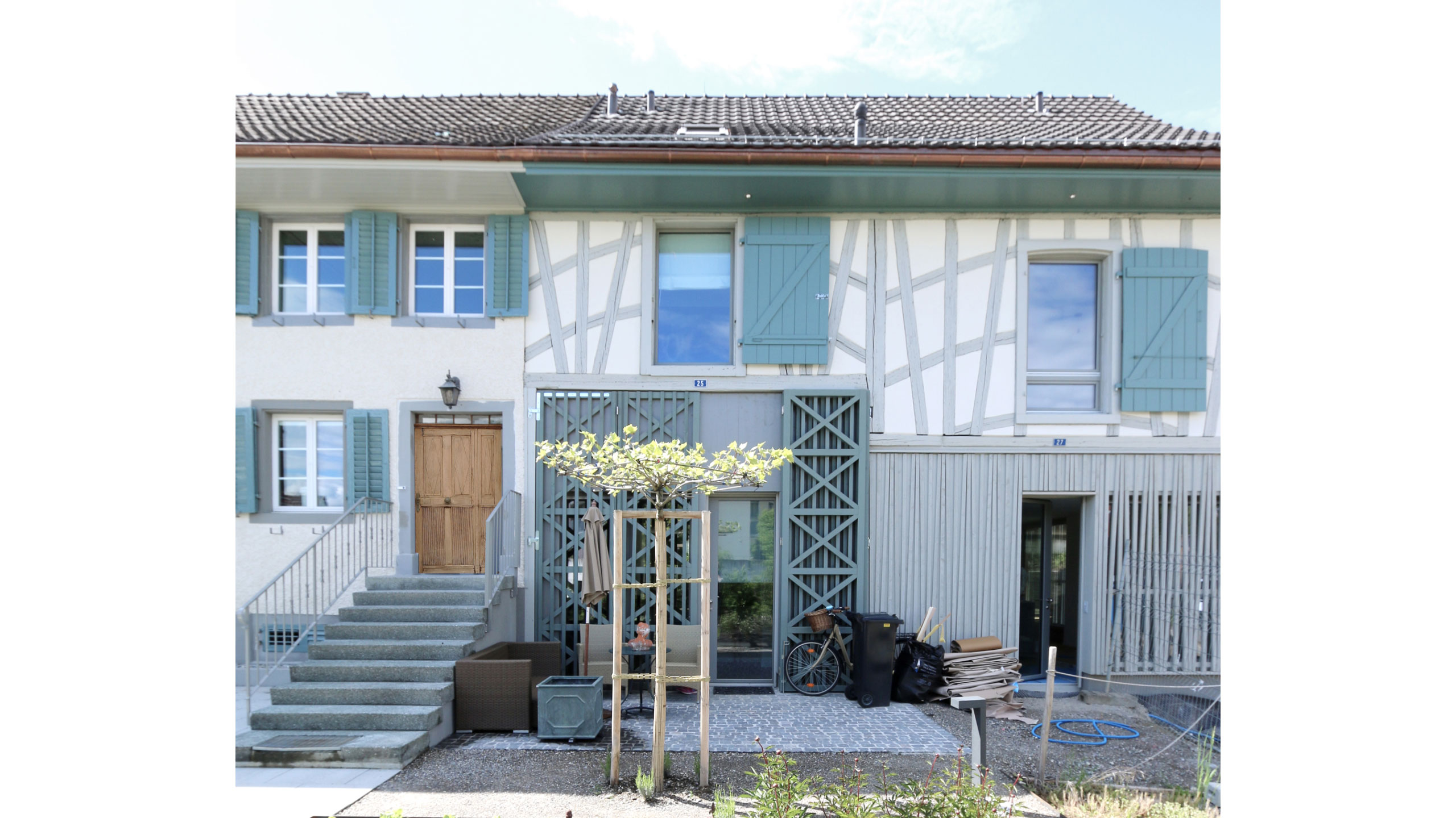 Neubau Doppeleinfamilienhaus Hettlingen